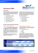 Workbooks CRM Datasheet