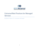 Universal Best Practices for Managed Services