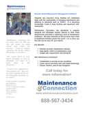 Maintenance Connection for Healthcare