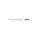 PostX Secure Document Architecture and Capabilites