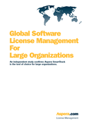 Global Software License Management For Large Organizations