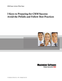 3 Keys to Preparing for CRM Success